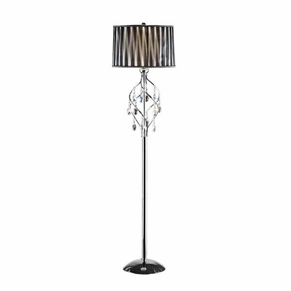 Yhior 63 in. Lady Crystal Floor Lamp YH434129